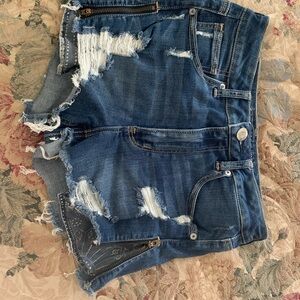 Ladies Denim Shorts.  Size 4